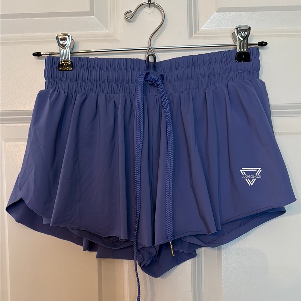Women's Athletic Shorts in Purple